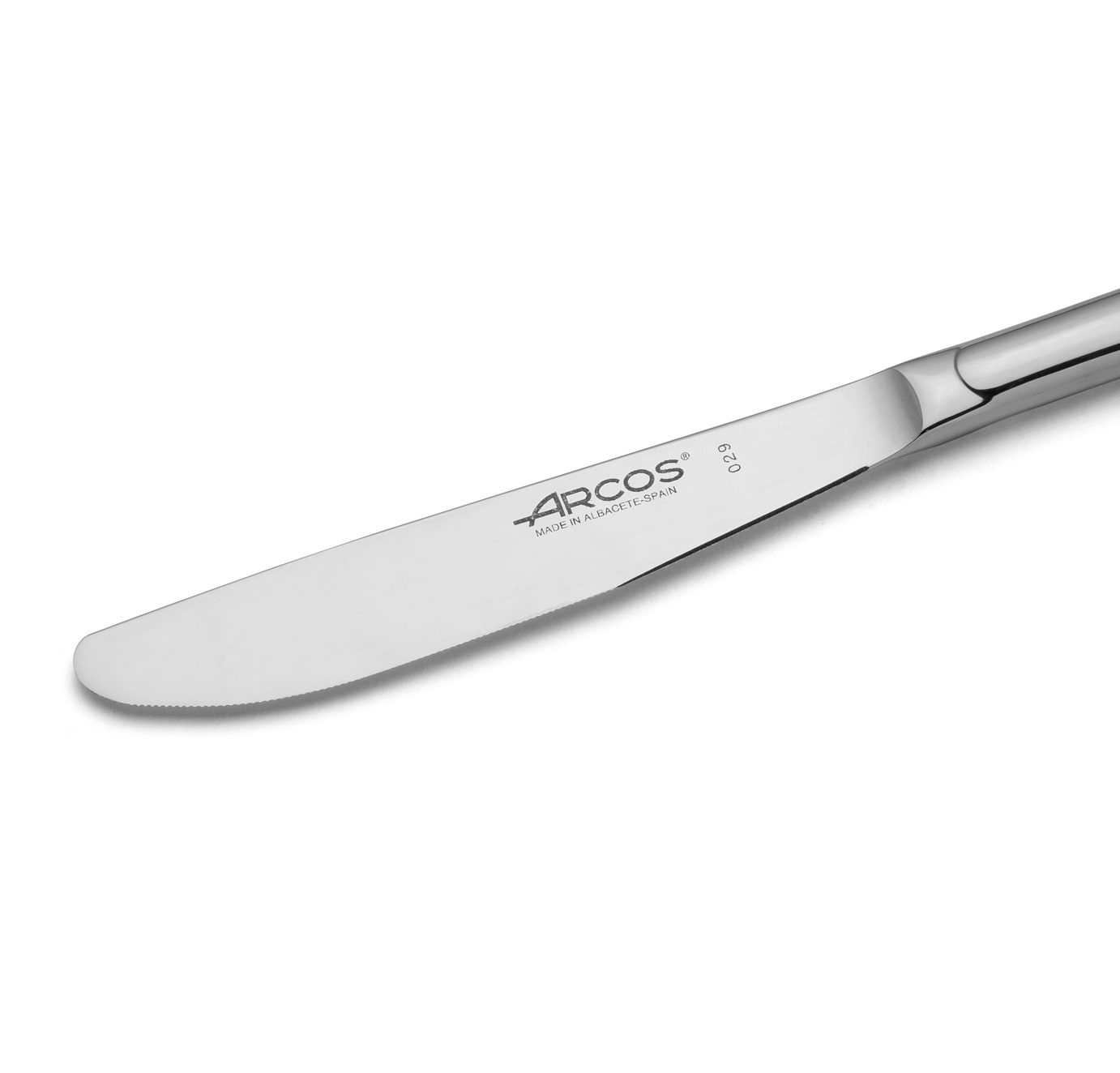12 Tafelmesser der Serie Arcos Berlin, Edelstahl, 220 mm