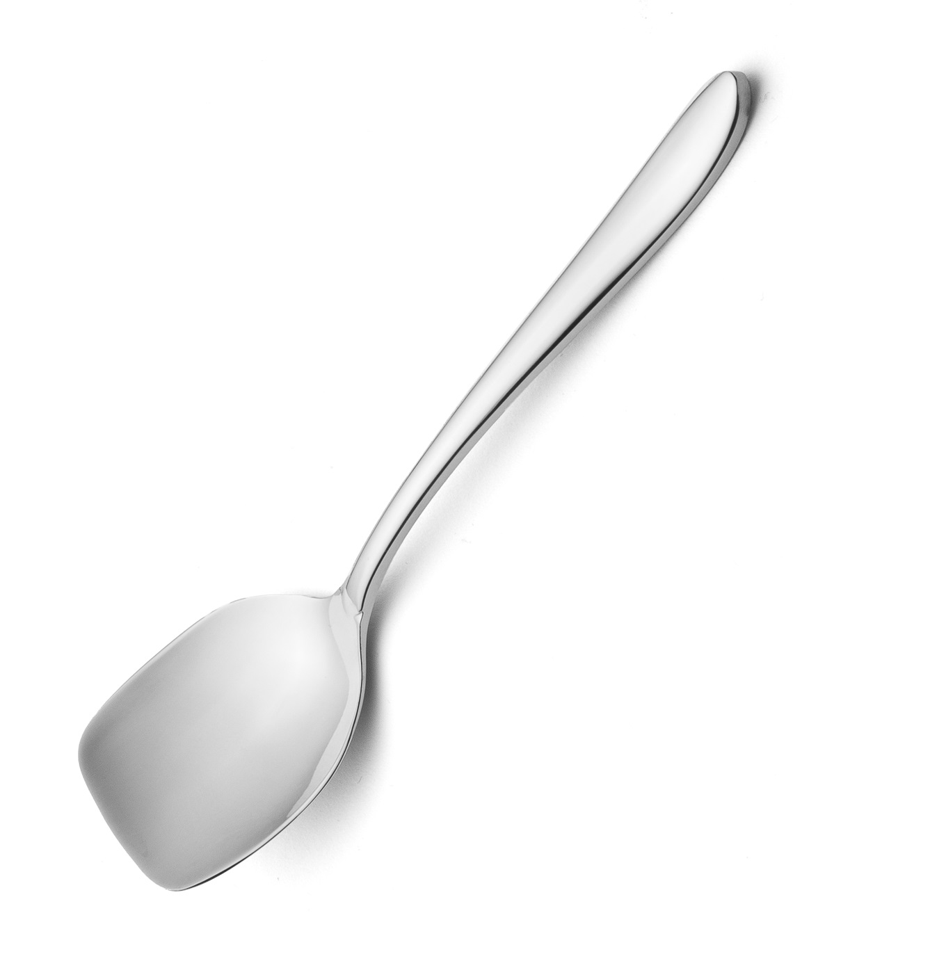 12 cucharas de helado cuadradas Arcos serie Berlín acero inoxidab...