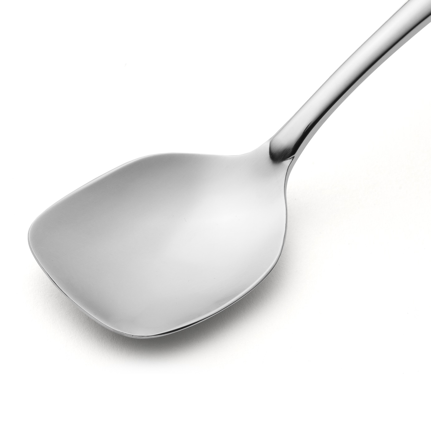 12 colheres de gelado quadradas da série Arcos Berlin, aço inoxidável, 135 mm