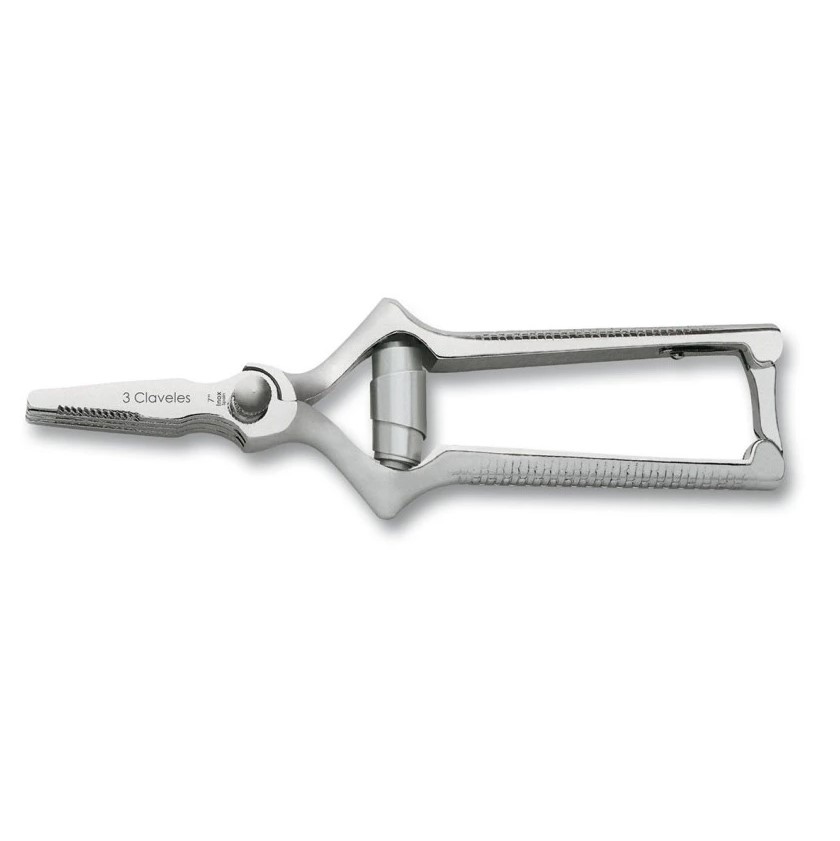 Masticador recto 3 Claveles de 18 cm