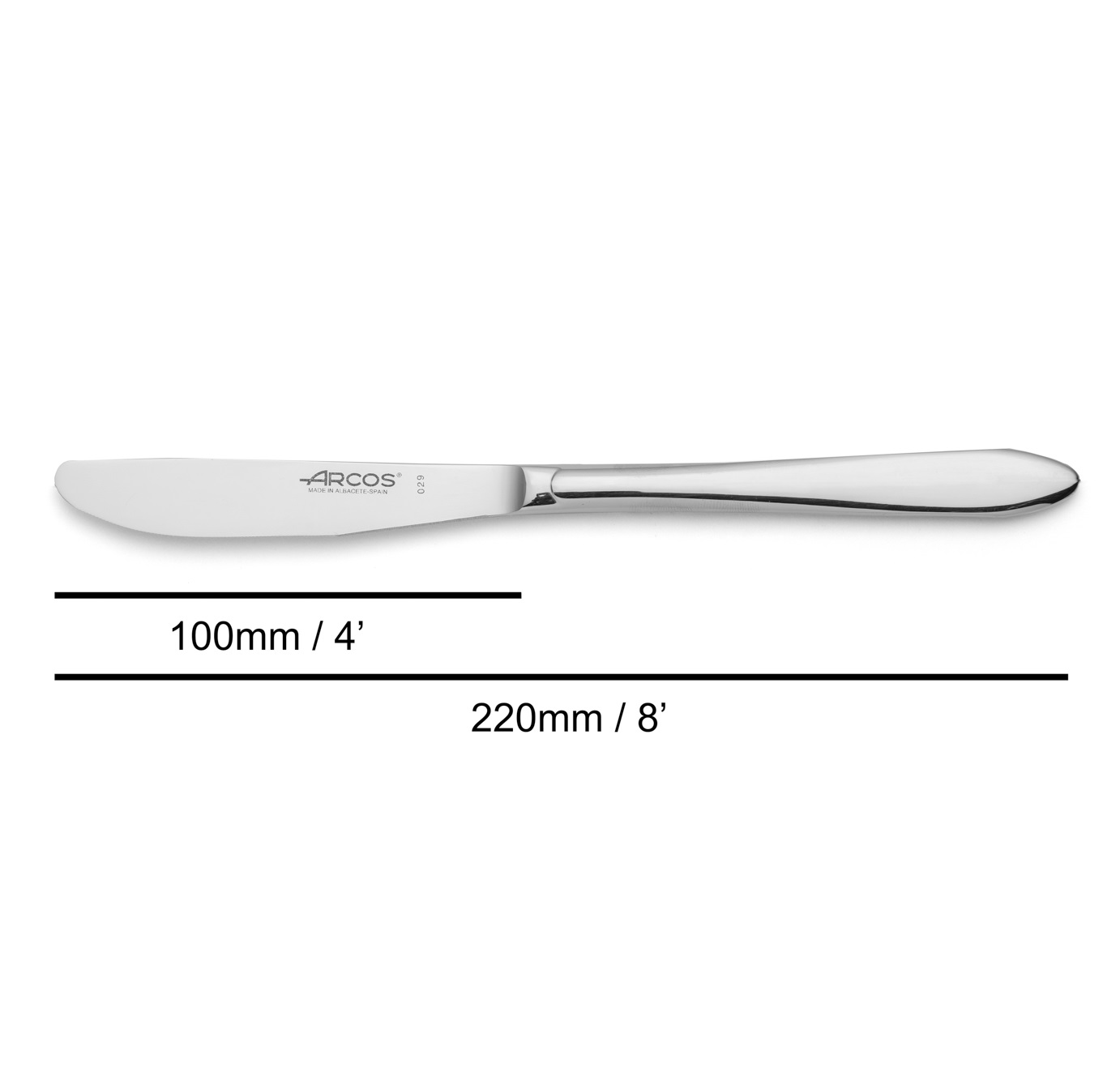 Arcos Berlin 113-teiliges Edelstahl-Besteckset mit Etui