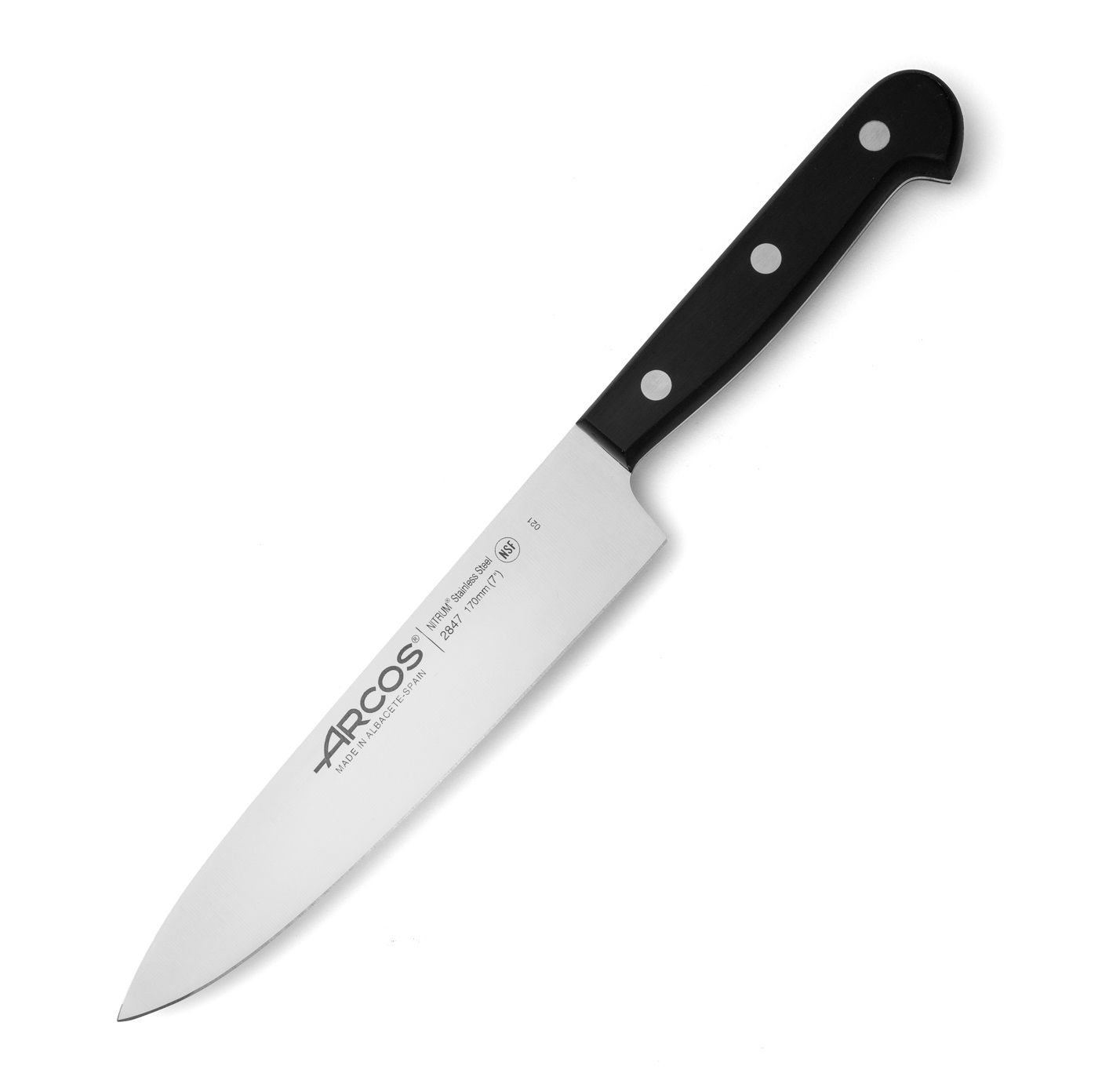 Cuchillo cocinero Arcos Universal 170 mm con mango de polioximeti...