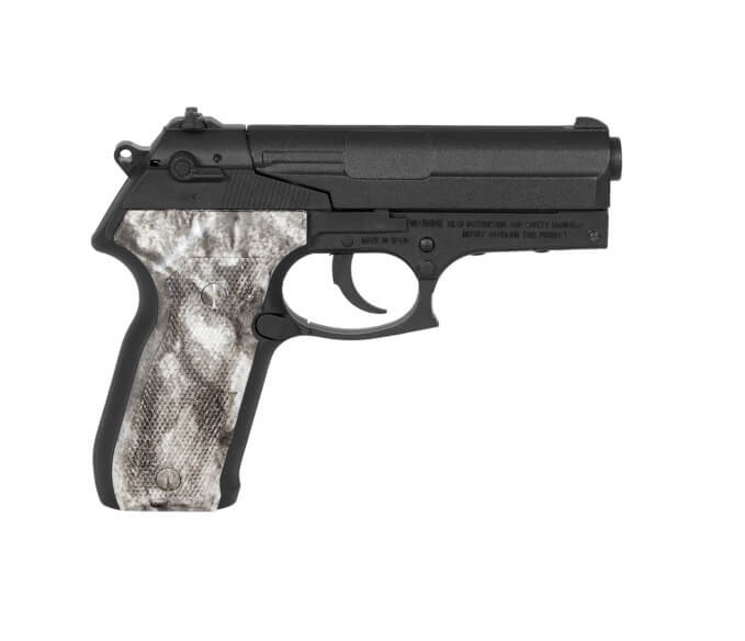 Pistola de CO2 PT-80 Dark Ltd. con cargador giratorio