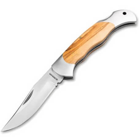 Navaja para el campo y de bolsillo de acabado clasico