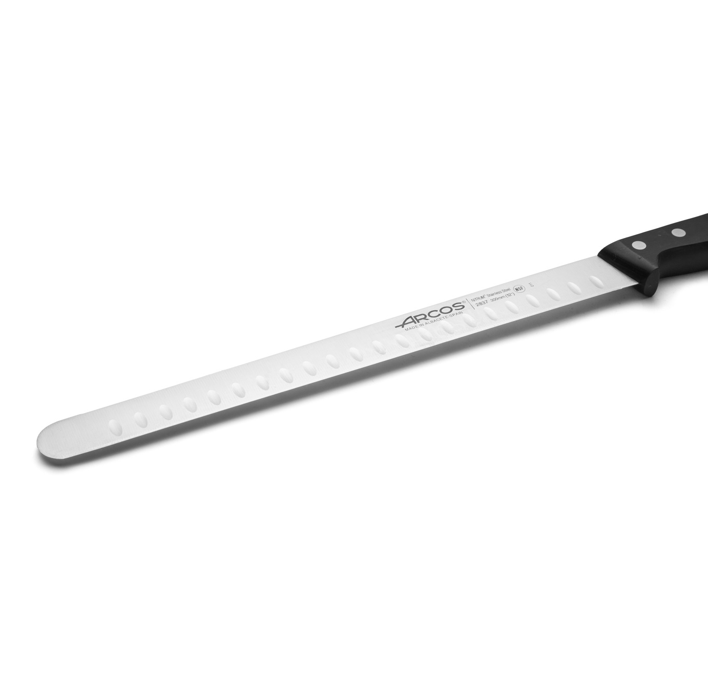 Cuchillo para salmón Arcos con hoja ancha de 30 cm serie Universal con mango de polioximetileno