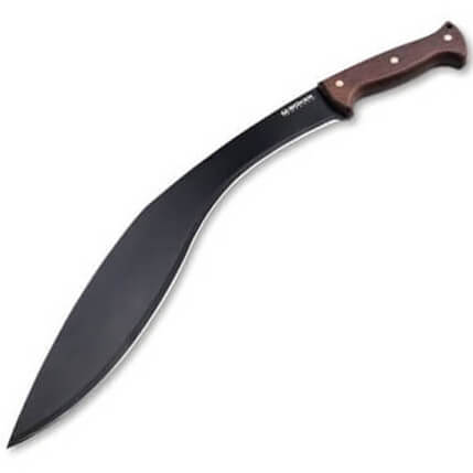 Machete Kukri de hoja con revestimiento contra corrosion