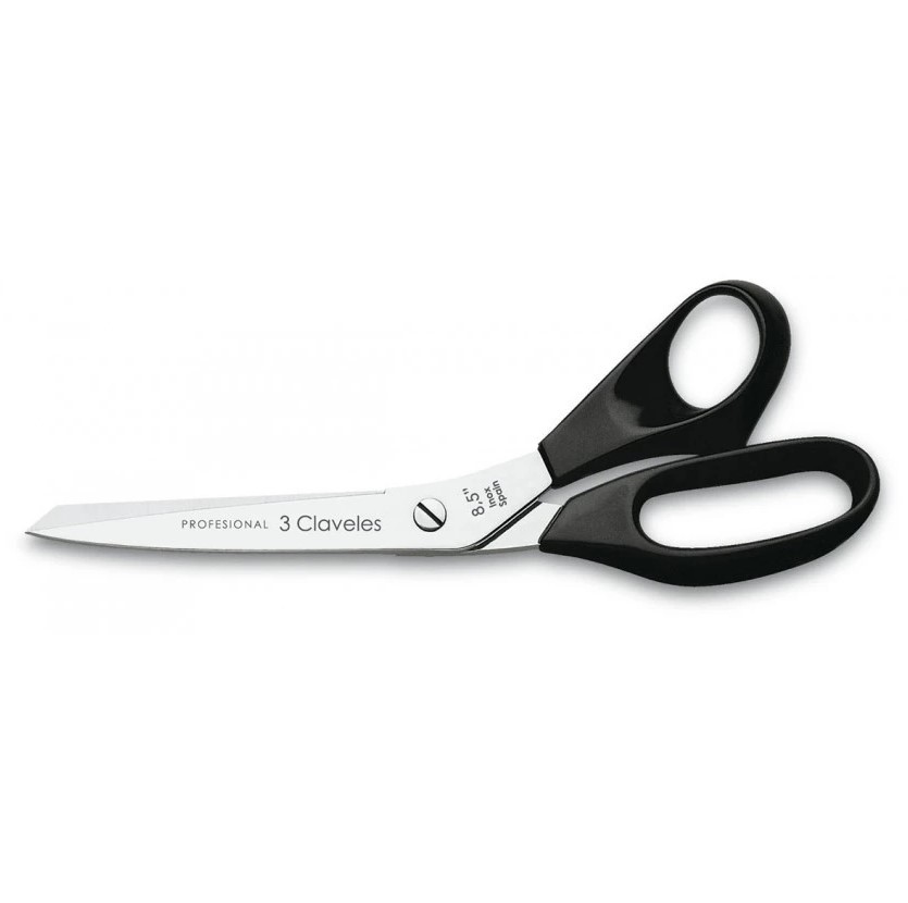 Tijeras BH Varios usos de 22 cm con mango de nylon negro 3 Clavel...