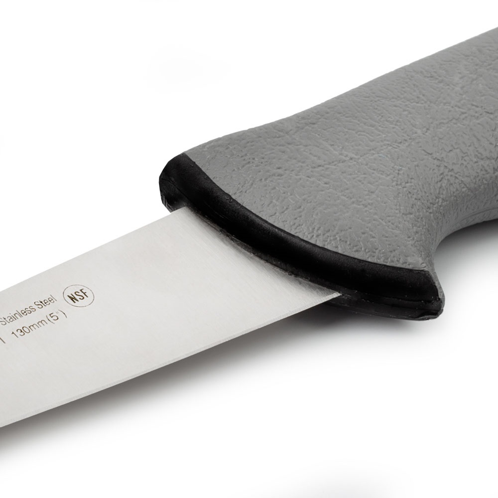 Arcos Point Fleischermesser mit 130 mm Colour Prof-Klinge und grauem, doppelt eingespritztem Griff