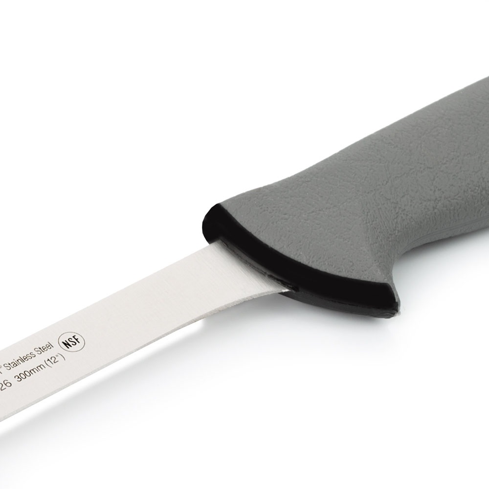 Cuchillo jamonero punta redonda Arcos con hoja de 30 cm Colour prof mango doble inyección gris