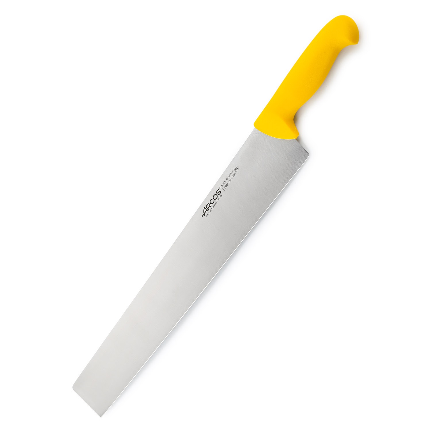 Cuchillo salami y queso Arcos con hoja recta de 41 cm mango polip...