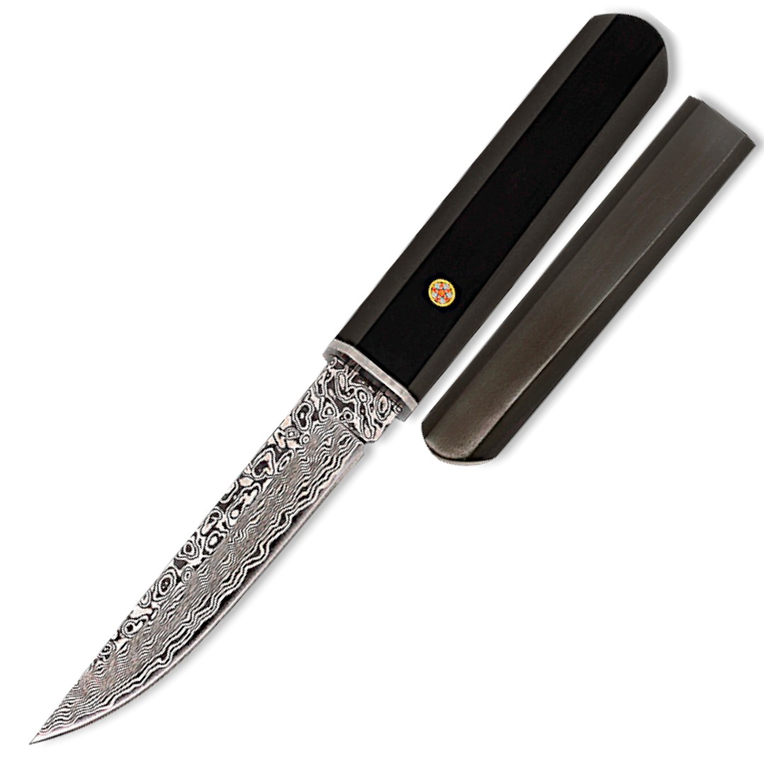 Messer mit 11cm Damastklinge