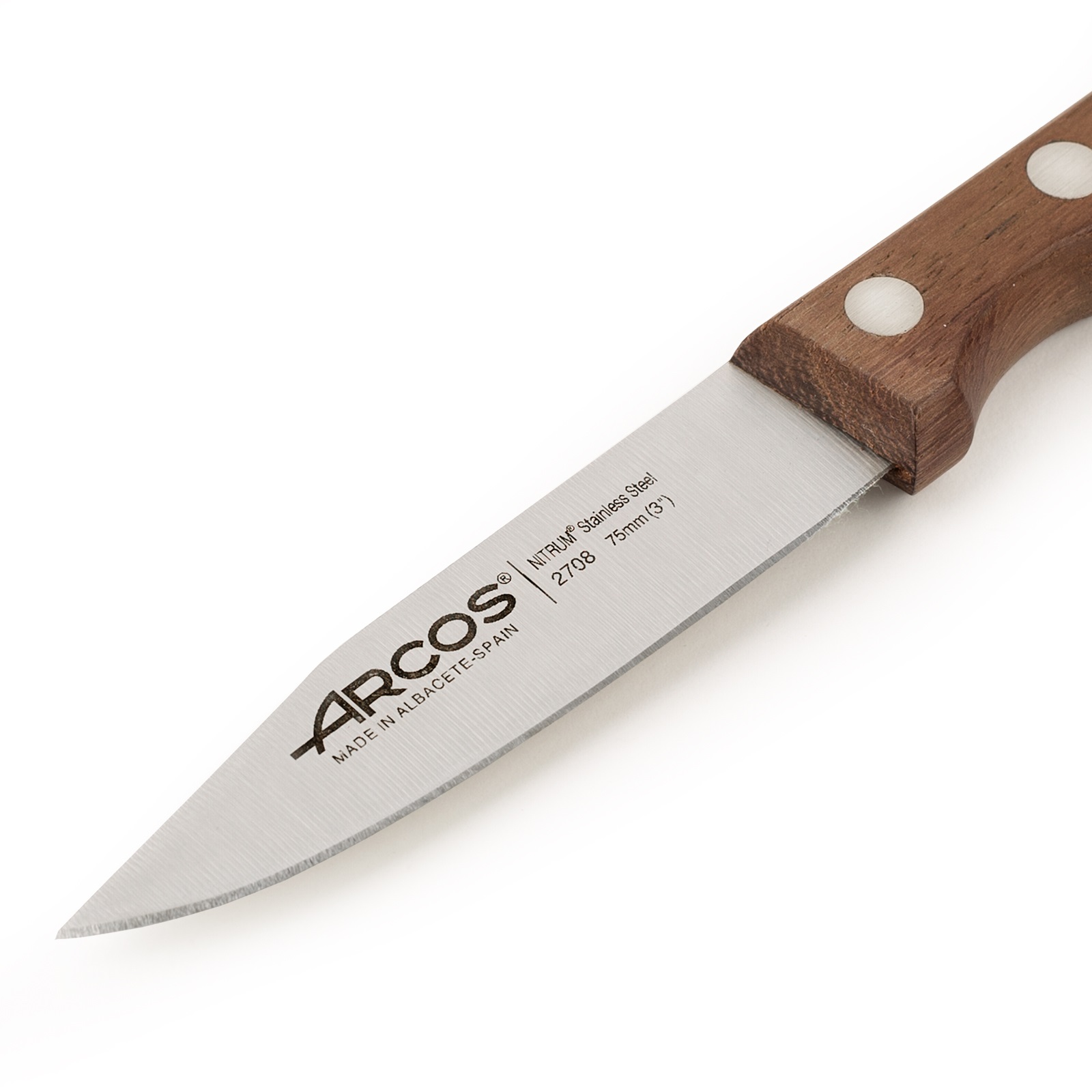 Cuchillo mondador Arcos mango madera hoja de 75 mm Atlántico