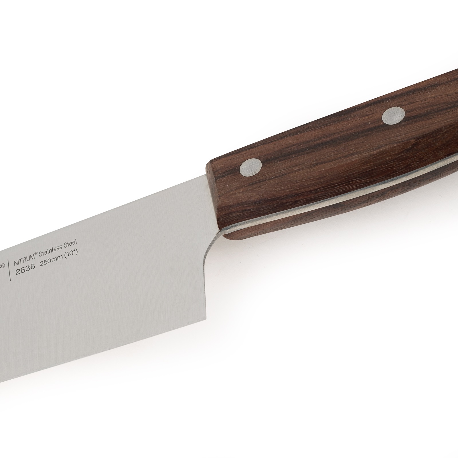 Cuchillo cocinero Arcos Atlántico con mango de madera de palisandro y hoja de 250 mm