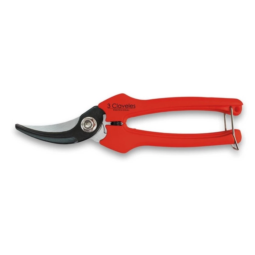 Tijera de vendimia y recolección 18,5 cm 3 Claveles
