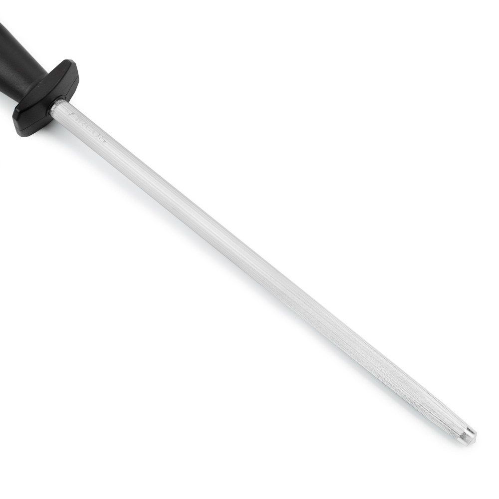 Chaise Arcos en acier au carbone chromé avec lame de 25 cm de long et 10 mm de diamètre avec crochet de suspension