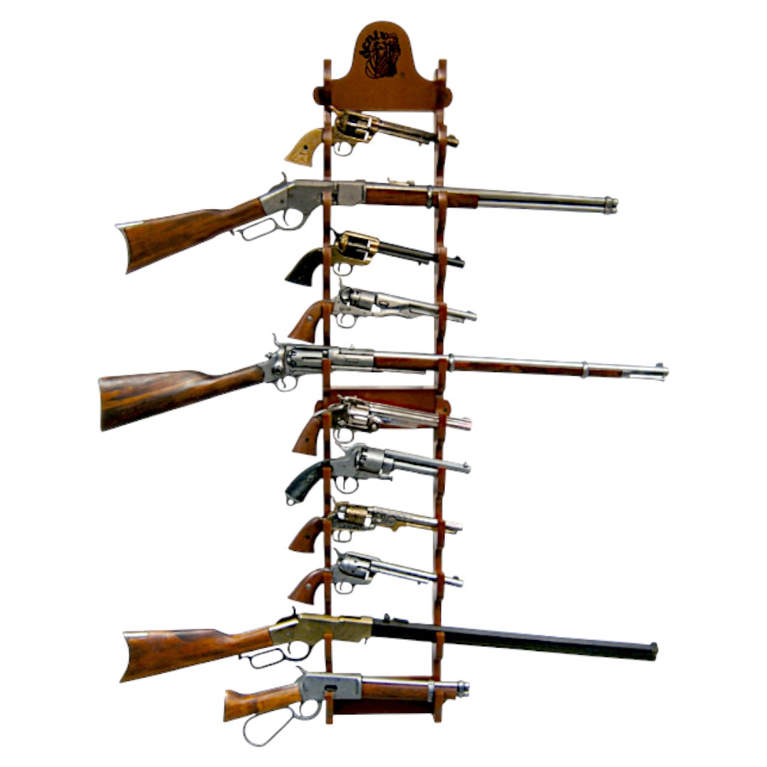 Expositor de madera para 12 piezas