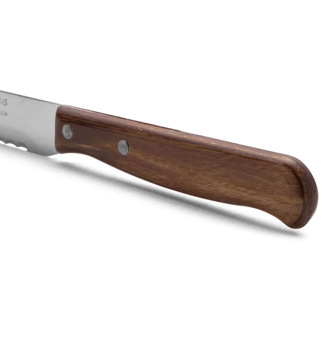Couteau à steak Arcos série Latin avec manche en bois et lame de 105 mm blister