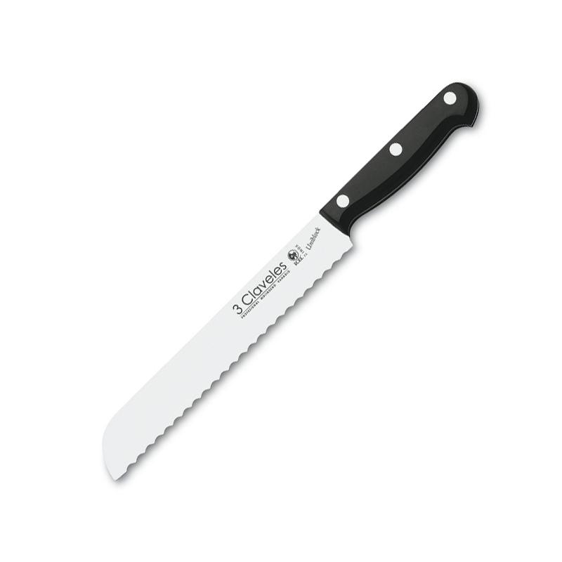 Cuchillo panero uniblock de 20 cm con mango de polioximetileno ne...