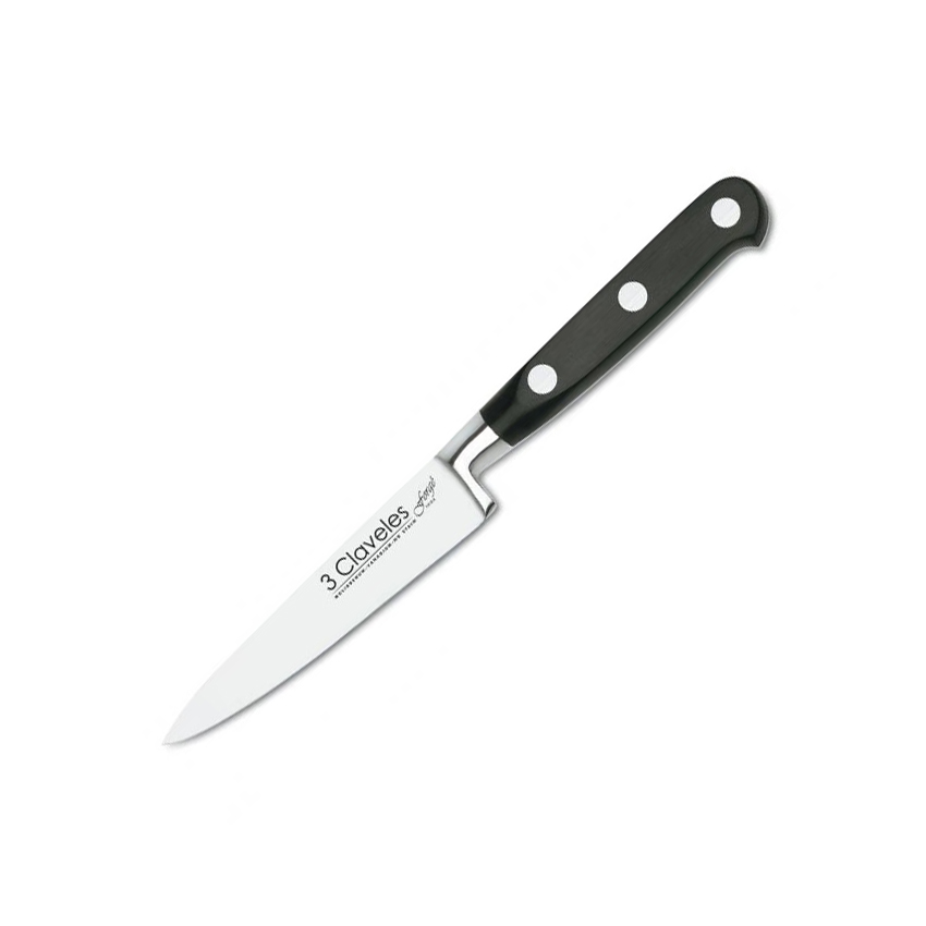 Cuchillo mondador 3 Claveles forgé con hoja de 10 cm y mango de P...