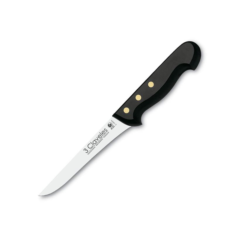 Cuchillo deshuesar con mango de polioximetileno y hoja de 15 cm 3...
