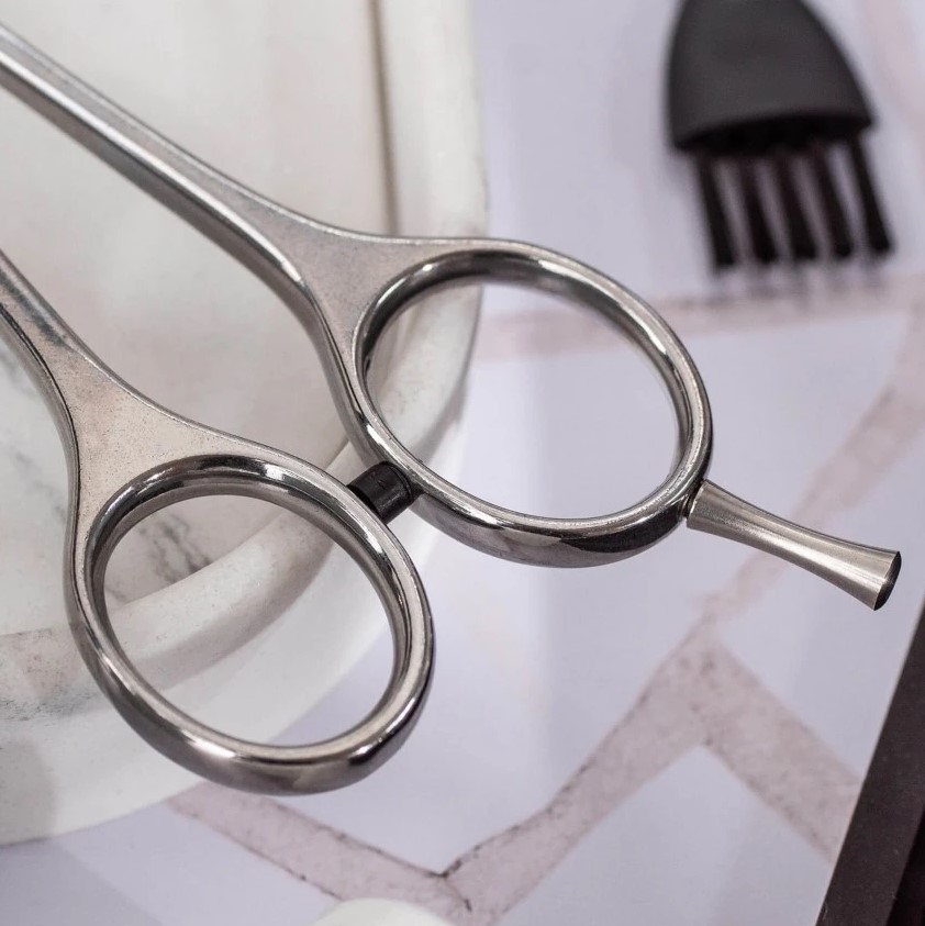 Ciseaux de coiffure ST Light 5,5" avec bord micro-dentelé 3 Claveles