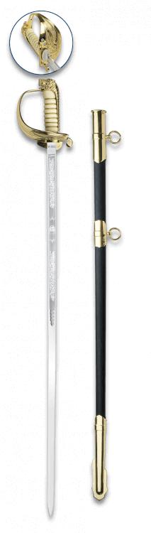 Sabre TOLE10 Officier et sous-officier de la marine espagnole ave...