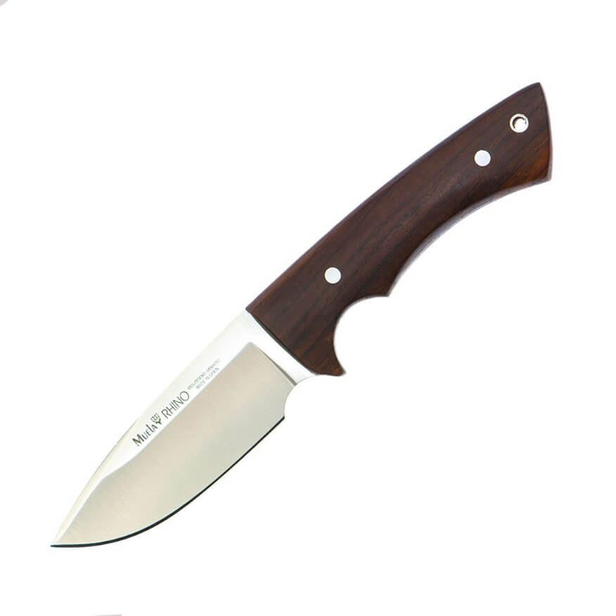 Cuchillo de caza Muela Rhino 10Co con mango de madera de cocobolo...