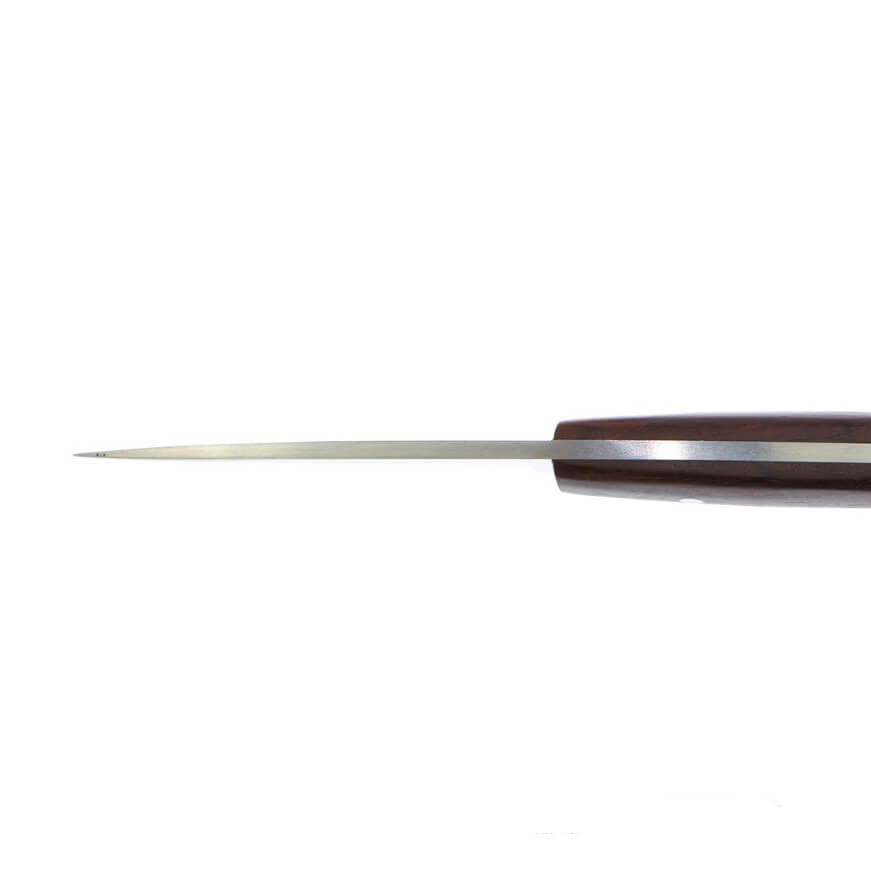 Faca de caça Muela Rhino 10Co com cabo de madeira cocobolo e lâmina de 12 cm