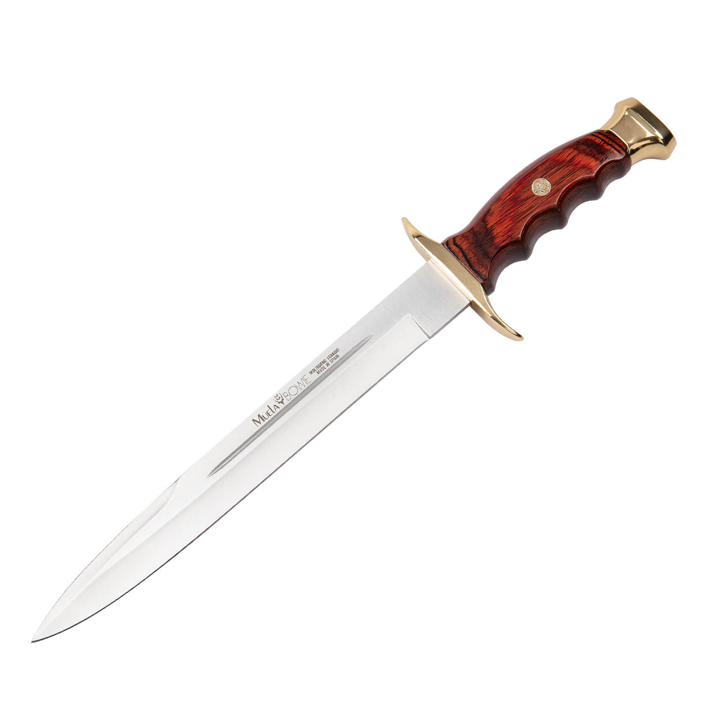 Cuchillo de caza Muela Bw-26 con hoja de 26 cm y mango de madera ...