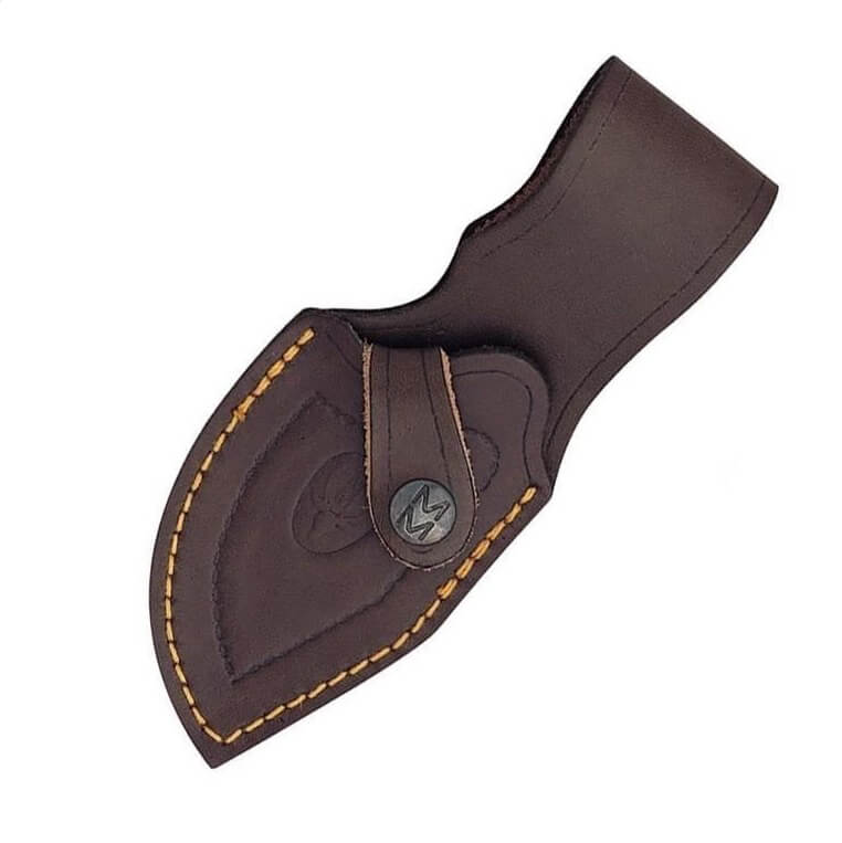 Cuchillo de caza Muela Raccoon-8A con mango de asta de ciervo y hoja de 8 cm