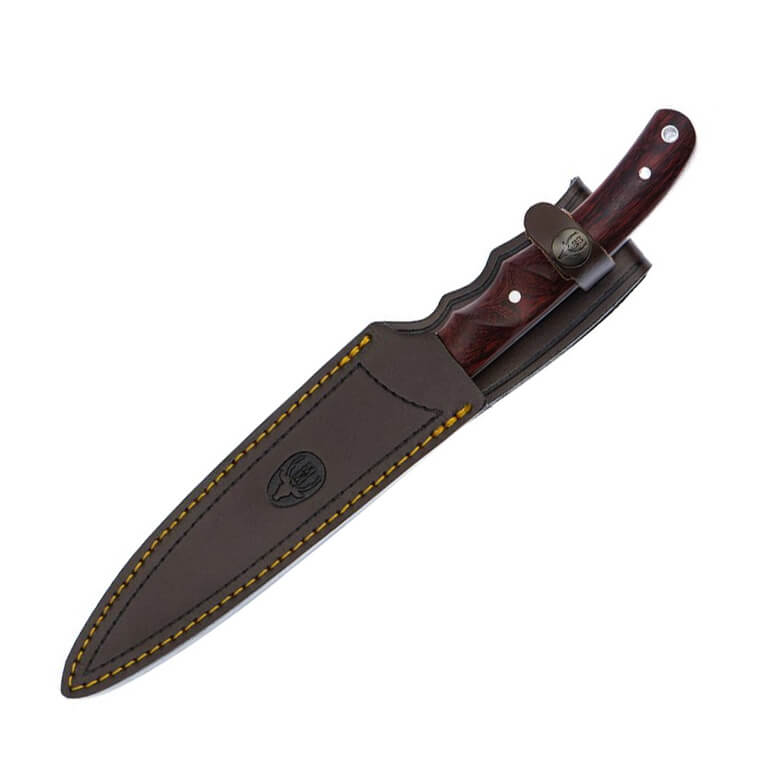 Faca de churrasco Muela Criollo com cabo resistente e lâmina de 17 cm