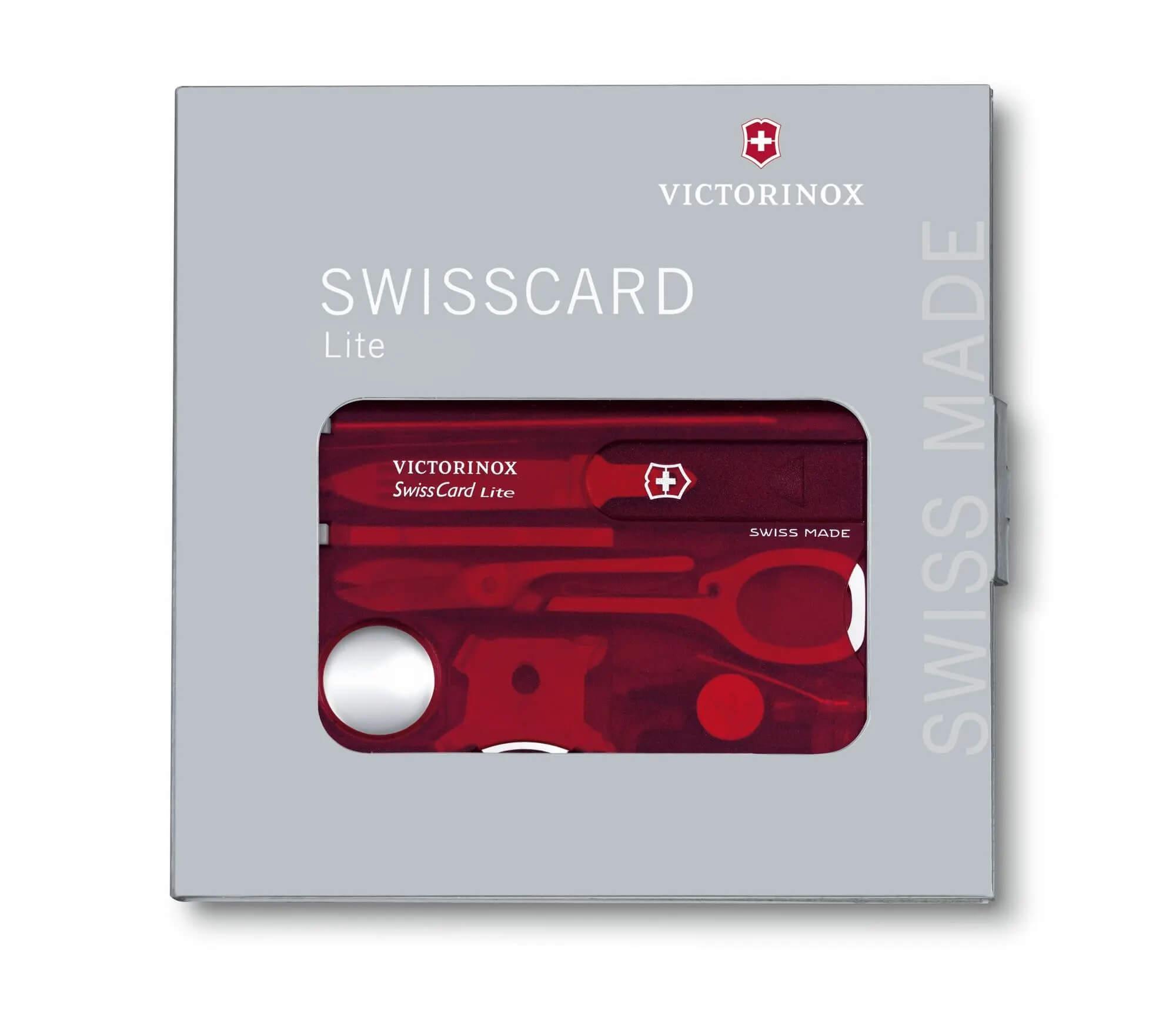 Tarjeta Suiza Victorinox Lite Roja