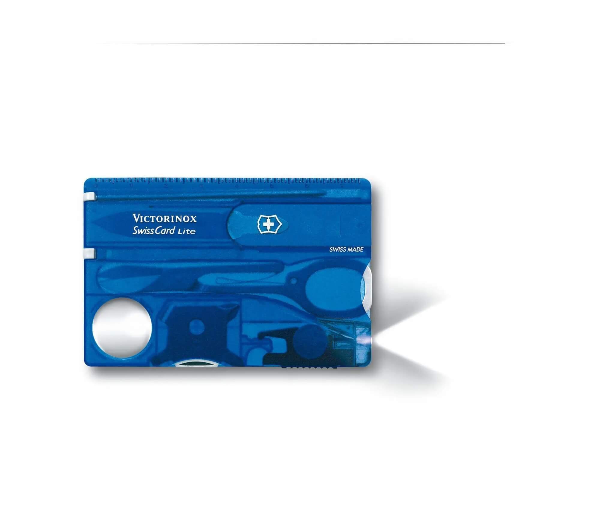 Tarjeta suiza Victorinox Lite Azul
