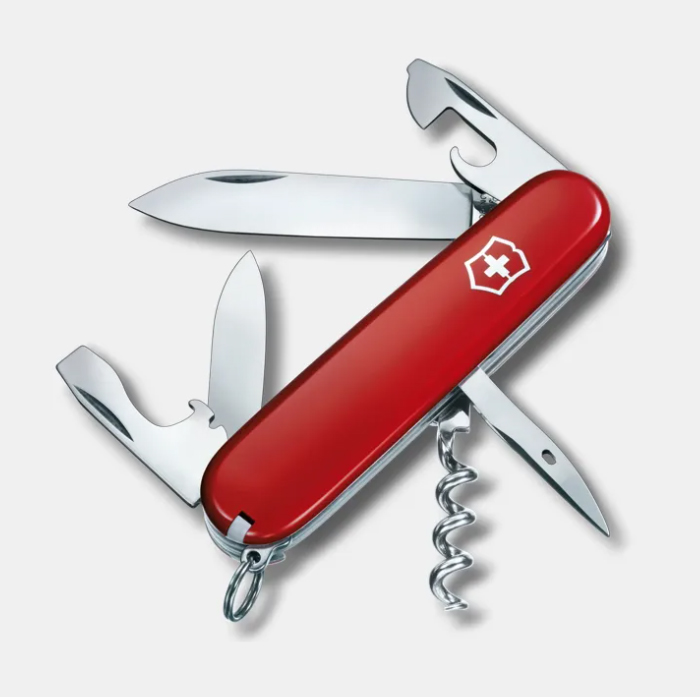 Navaja Suiza Victorinox Spartan Roja con 12 funciones