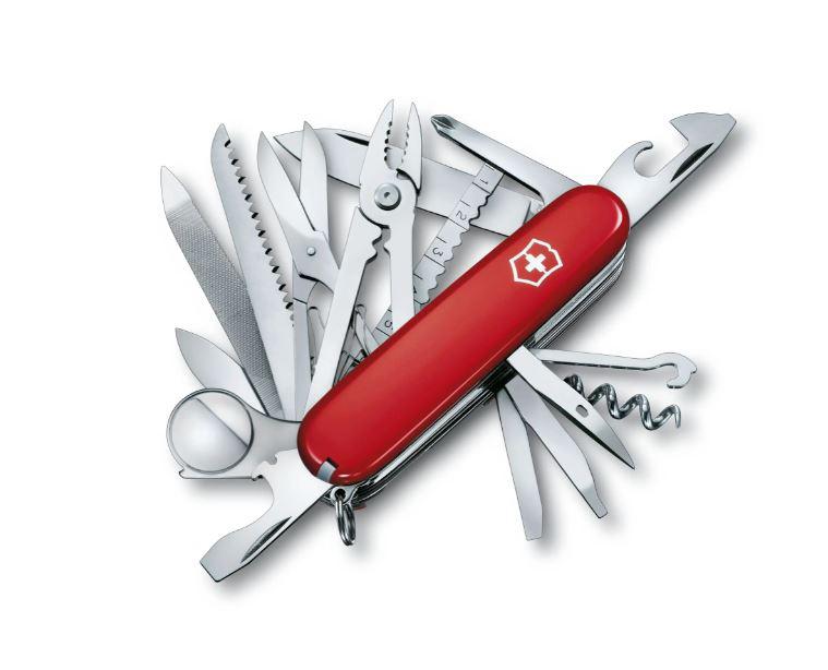 Navaja de bolsillo Victorinox Swiss Champ roja