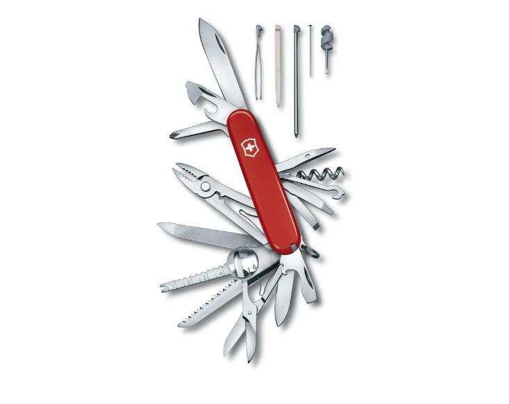 Couteau de poche Victorinox Swiss Champ rouge