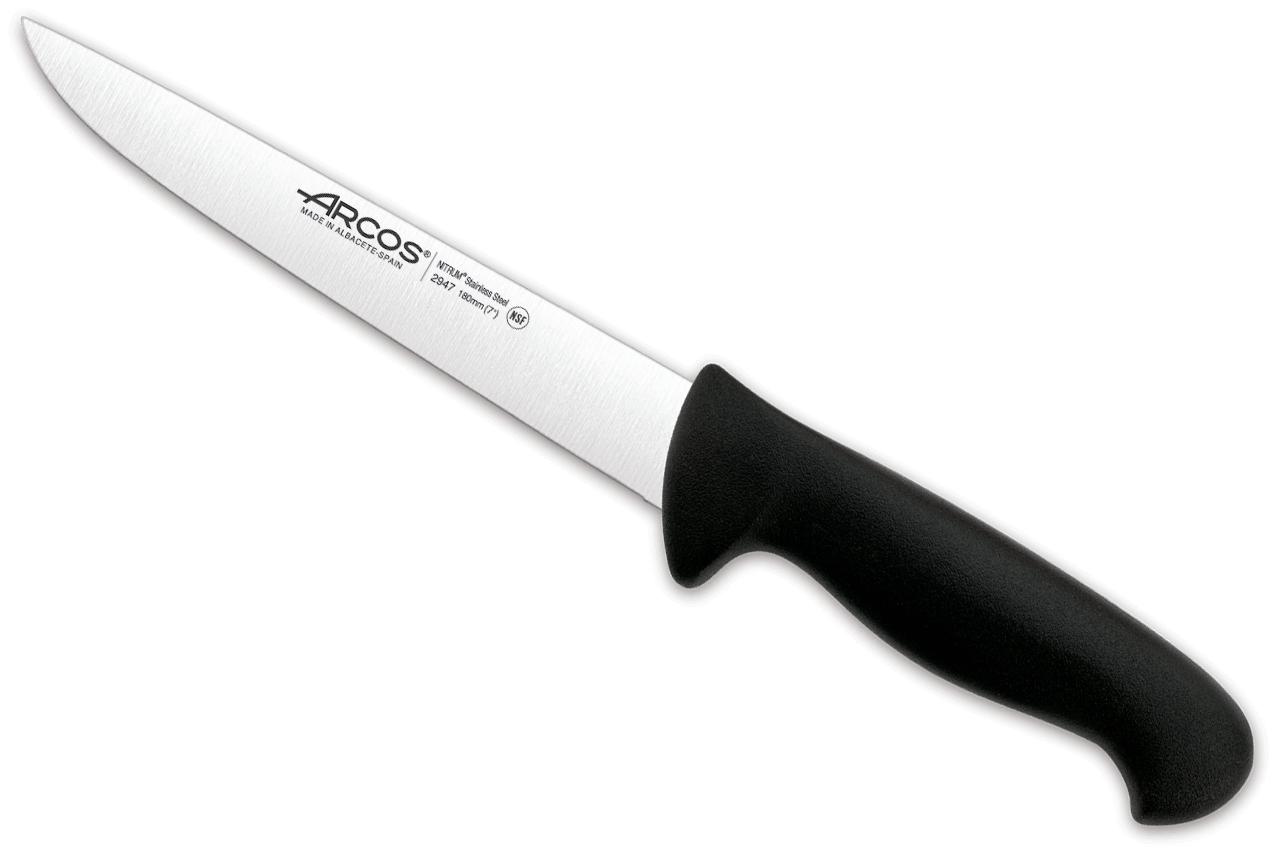 Cuchillo Carnicero estrecho Arcos 2900 18 cm de hoja