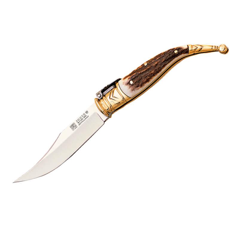 Navaja Joker Sevillana asta de ciervo y 7,5 cm de hoja