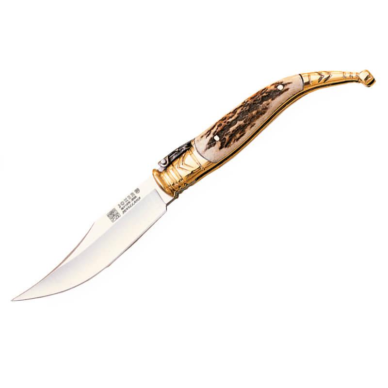Navaja Joker Sevillana asta de ciervo y 9 cm de hoja