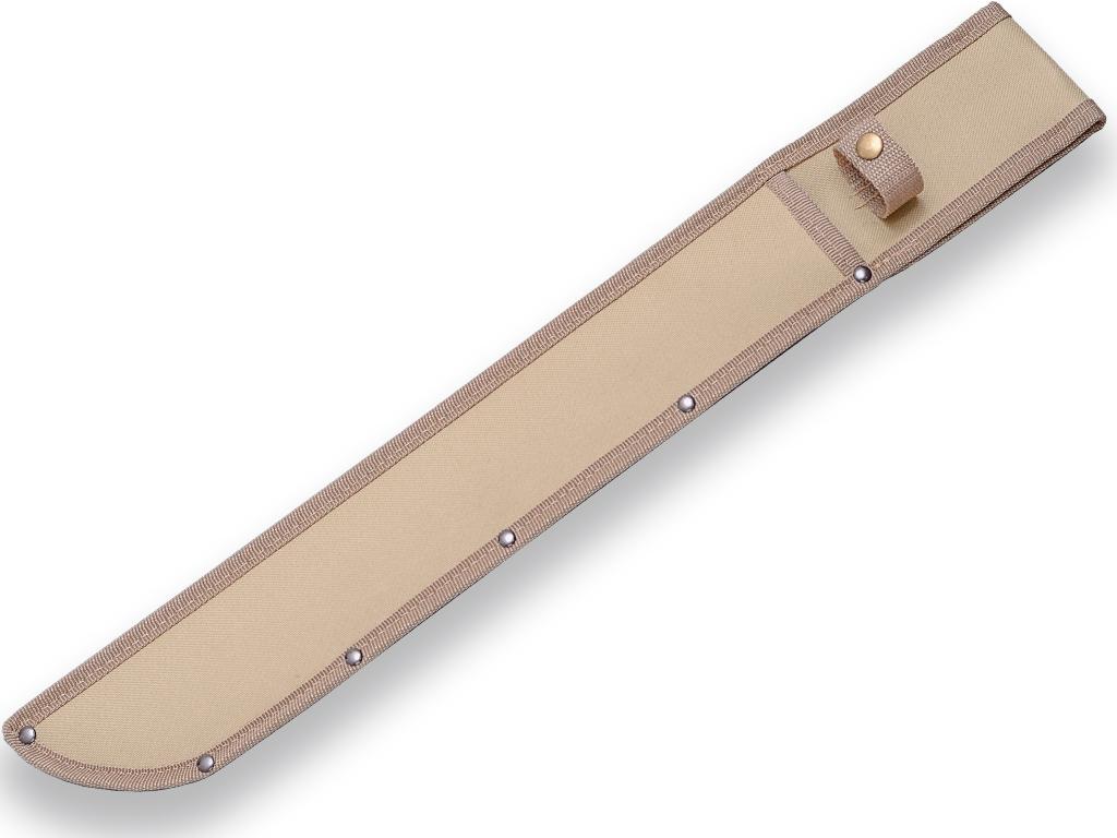 Machete Colombiano con hoja recta de 41,5 cm y mango de ABS pixel desierto