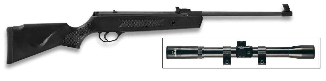 Kit carabina aire comprimido STRIKER JUNIOR Calibre 5.5 mm con vi...