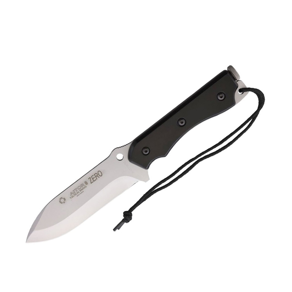Cuchillo militar Aitor Zero White con hoja satinada de 12 cm 1612...