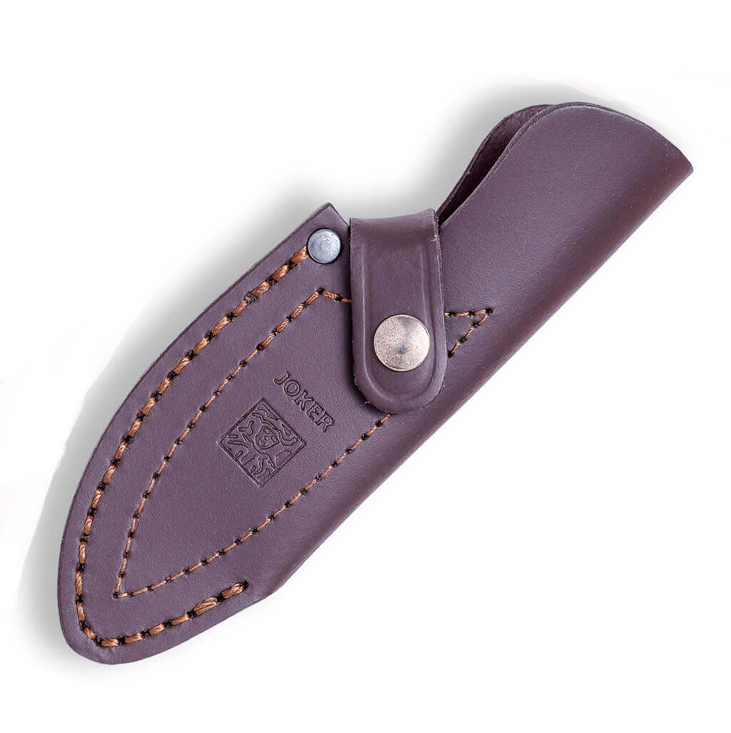 Cuchillo deportivo Joker Águila con mango de asta de ciervo y virola de estamina con hoja de 8.5 cm