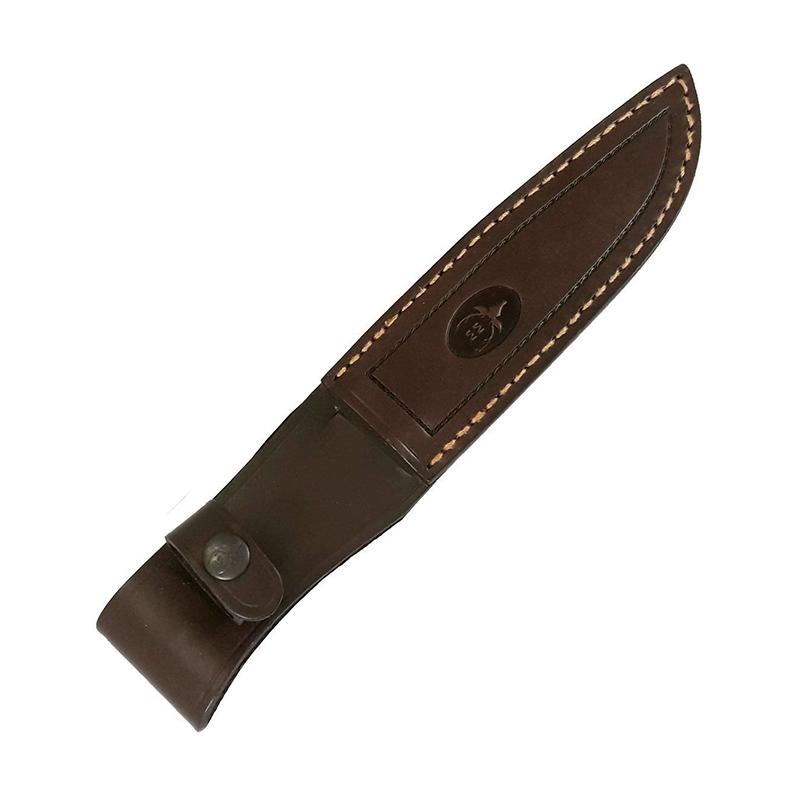 Cuchillo de caza enterizo Muela Ranger con mango de madera de olivo y hoja de 14 cm