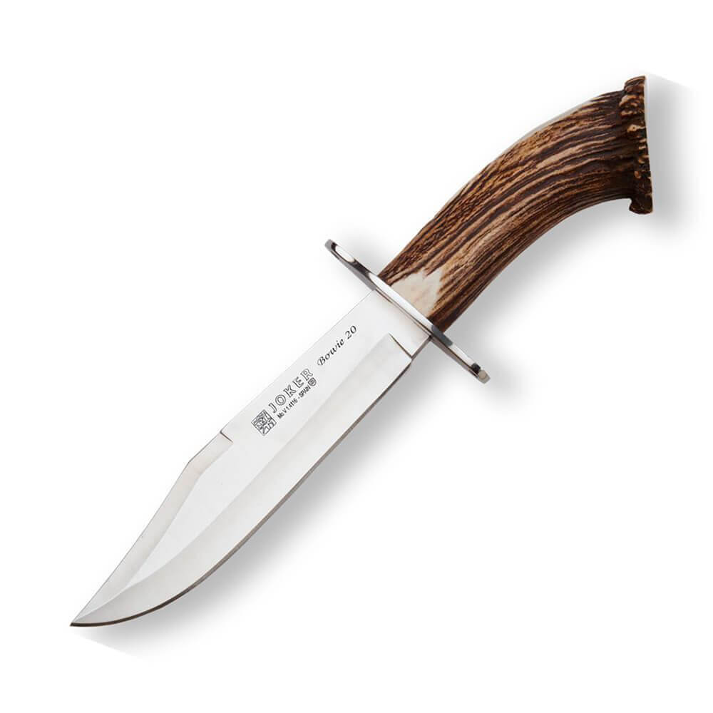 Cuchillo de caza Joker Bowie 20 con roseta