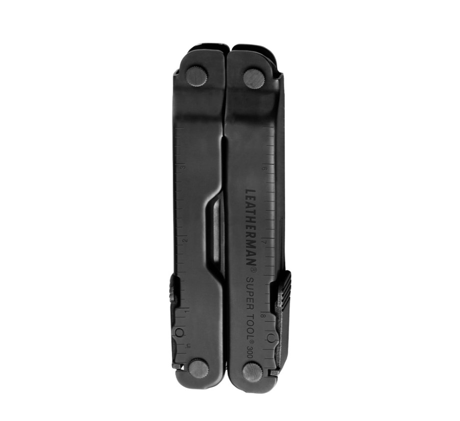 Leatherman Super Tool 300 Black Oxide Multitool-Zange mit 19 Funktionen