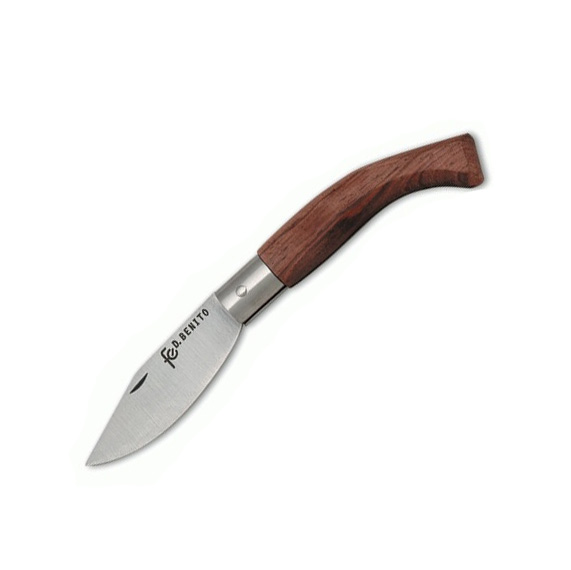 Taschenmesser mit 7 cm langer Klinge aus Kohlenstoffstahl und Gri...