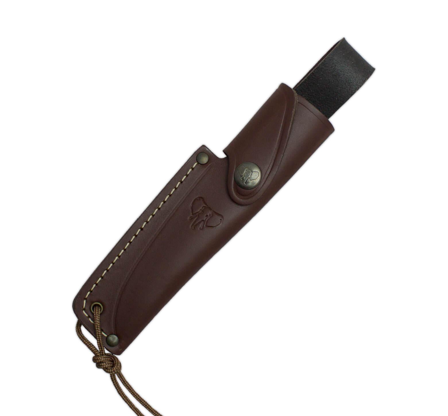 Cuchillo de caza Cudeman Cesar Bozal con mango en madera de cocobolo y hoja de acero Sandvik 12C27