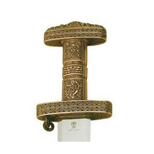 Espada Vikinga Nórdica de Oslo con empuñadura en bronce Marto 520