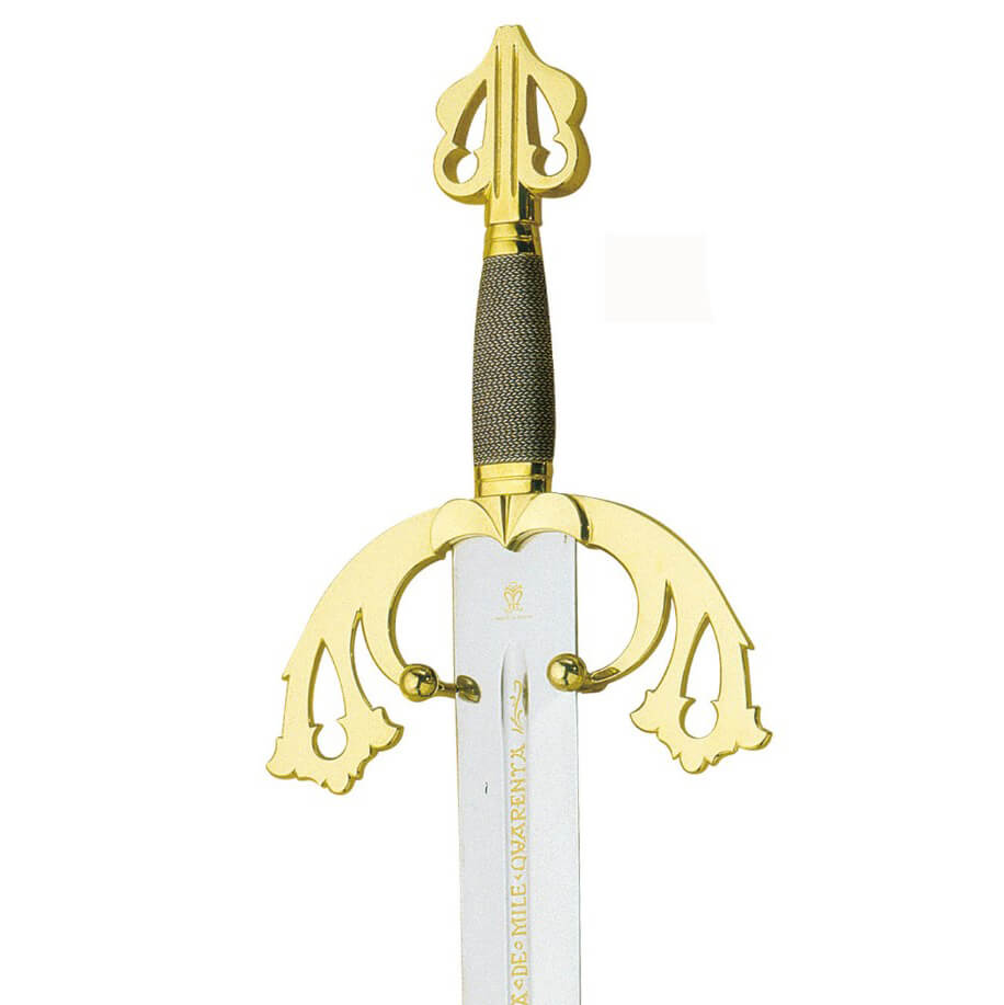 Espada Tizona del Cid con empuñadura de bronce Marto 505